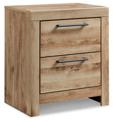 Hyanna Tan Brown Queen Storage Bed, Dresser and Nightstand from Ashley - Luna Furniture