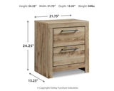 Hyanna Dresser, Mirror and 2 Nightstands from Ashley - Luna Furniture