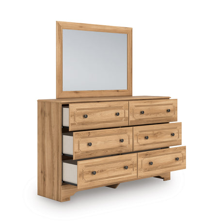 Aleaport Warm Brown Youth Panel Bedroom Set from Ashley - Luna Furniture