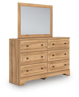 Aleaport Full Panel Bed, Dresser and Mirror from Ashley Furniture - Luna Furniture