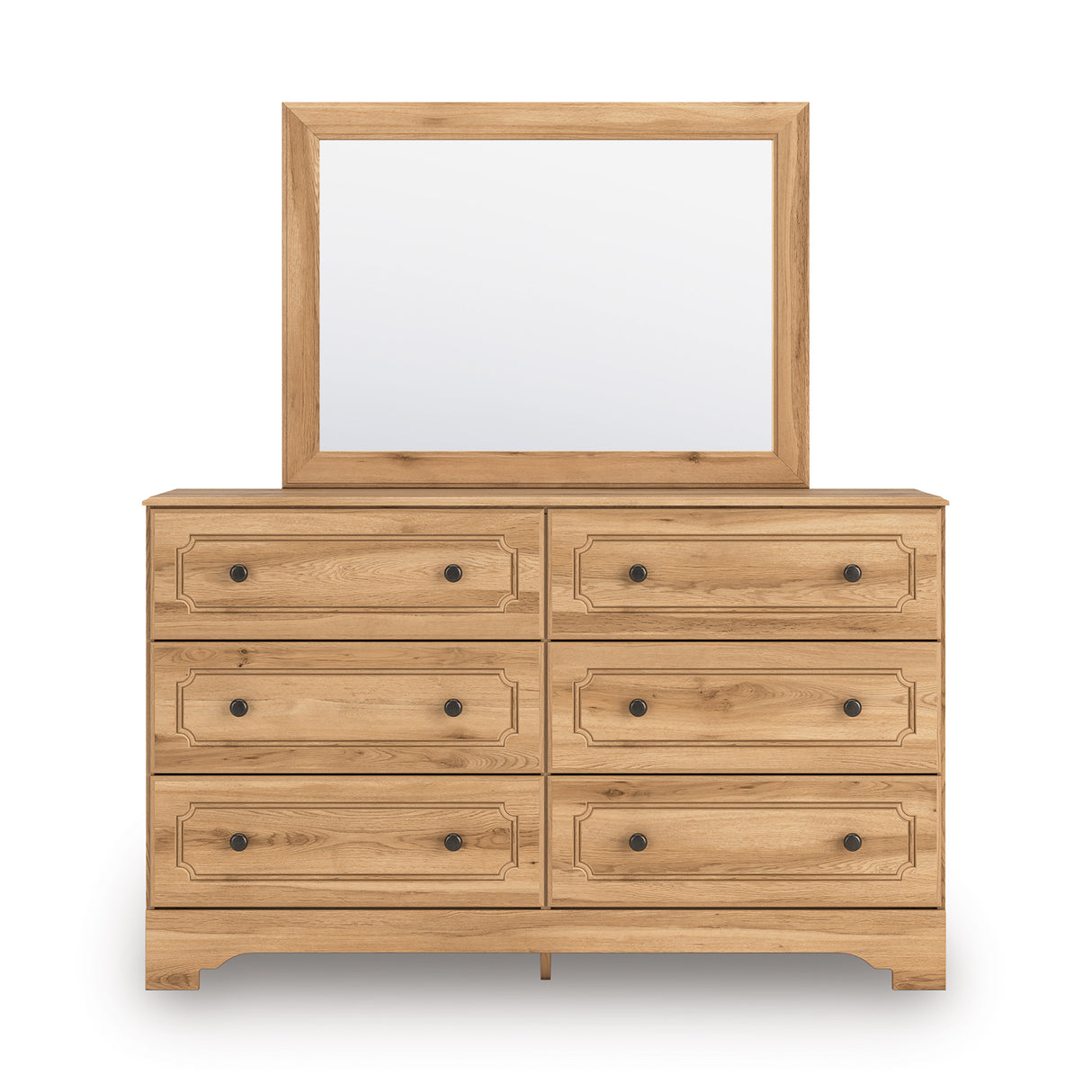 Aleaport Warm Brown Panel Bedroom Set from Ashley Furniture - Luna Furniture