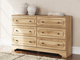 Aleaport Warm Brown Panel Bedroom Set from Ashley Furniture - Luna Furniture