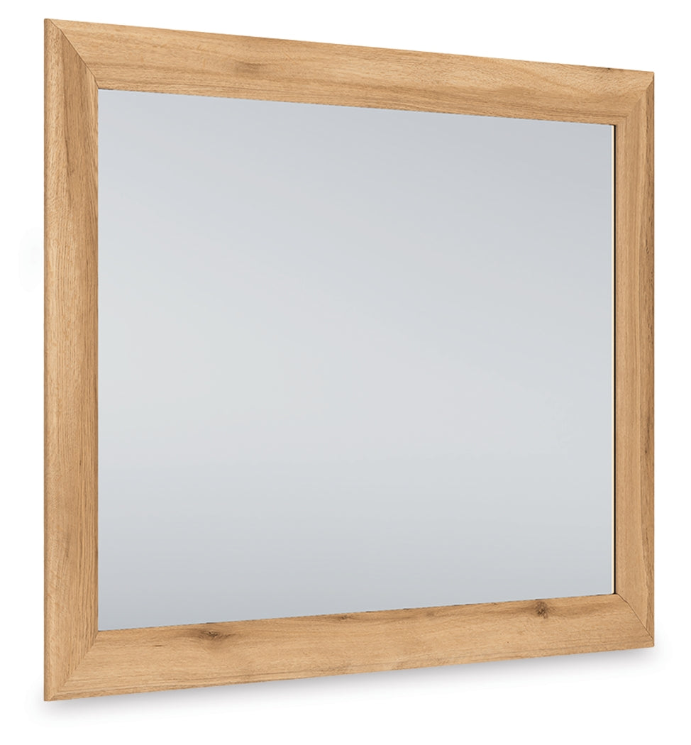 Aleaport Warm Brown Bedroom Mirror (Mirror Only) from Ashley Furniture - Luna Furniture