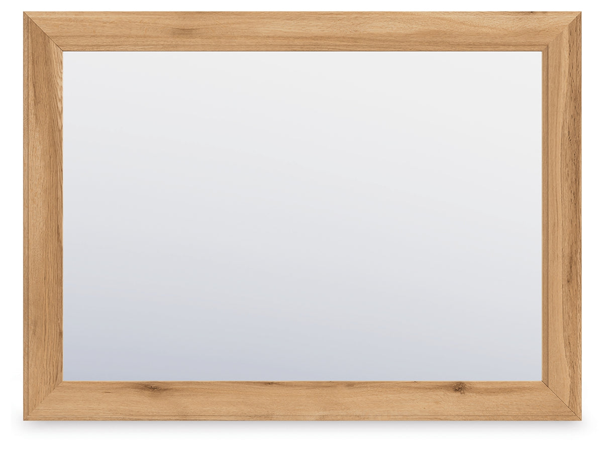 Aleaport Warm Brown Bedroom Mirror (Mirror Only) from Ashley Furniture - Luna Furniture