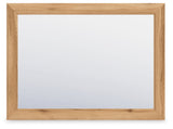 Aleaport Warm Brown Bedroom Mirror (Mirror Only) from Ashley Furniture - Luna Furniture