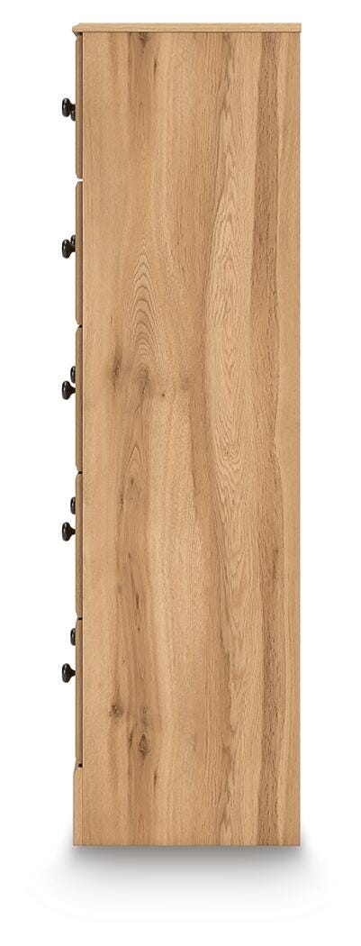 Aleaport Full Panel Bed, Dresser, Mirror, Chest and Nightstand from Ashley Furniture - Luna Furniture