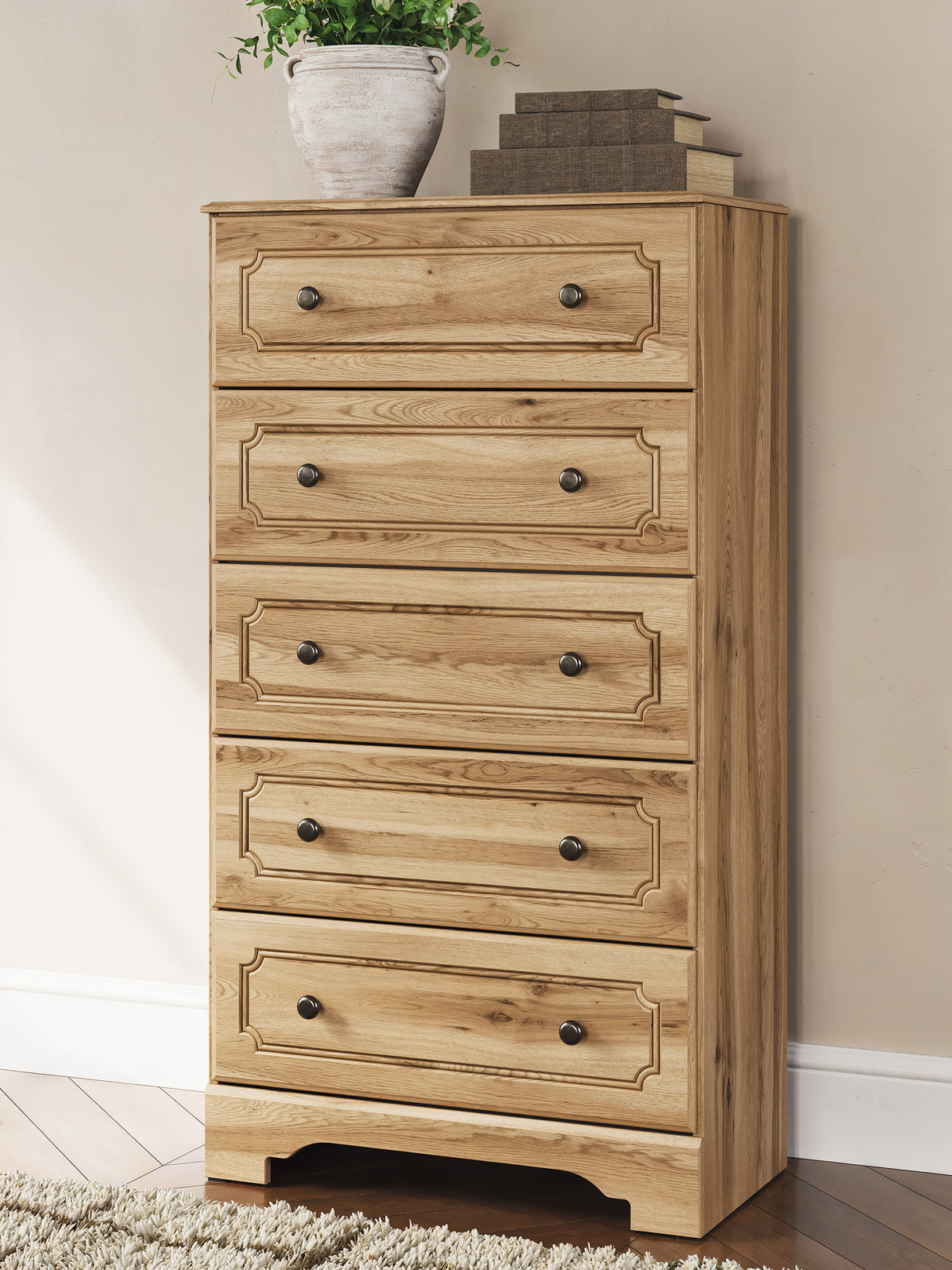 Aleaport Warm Brown Panel Bedroom Set from Ashley Furniture - Luna Furniture