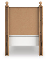 Aleaport Twin Panel Bed, Dresser and Mirror from Ashley - Luna Furniture