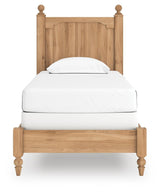 Aleaport Twin Panel Bed, Dresser and Mirror from Ashley - Luna Furniture