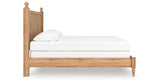 Aleaport King Panel Bed with Dresser and Chest in Warm Brown from Ashley - Luna Furniture