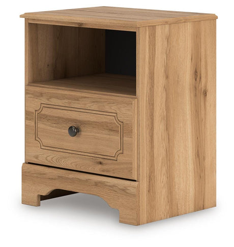 Aleaport Full Panel Bed, Dresser, Mirror, Chest and Nightstand from Ashley Furniture - Luna Furniture