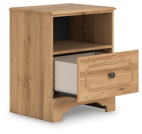 Aleaport Full Panel Bed, Dresser, Mirror, Chest and Nightstand from Ashley Furniture - Luna Furniture