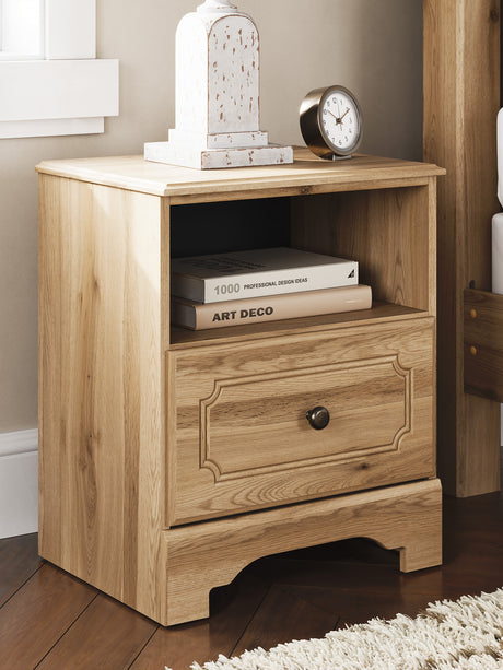 Aleaport Warm Brown Youth Panel Bedroom Set from Ashley - Luna Furniture