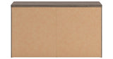 Kendanport White/Brown Queen Upholstered Bed, Dresser and Nightstand from Ashley Furniture - Luna Furniture