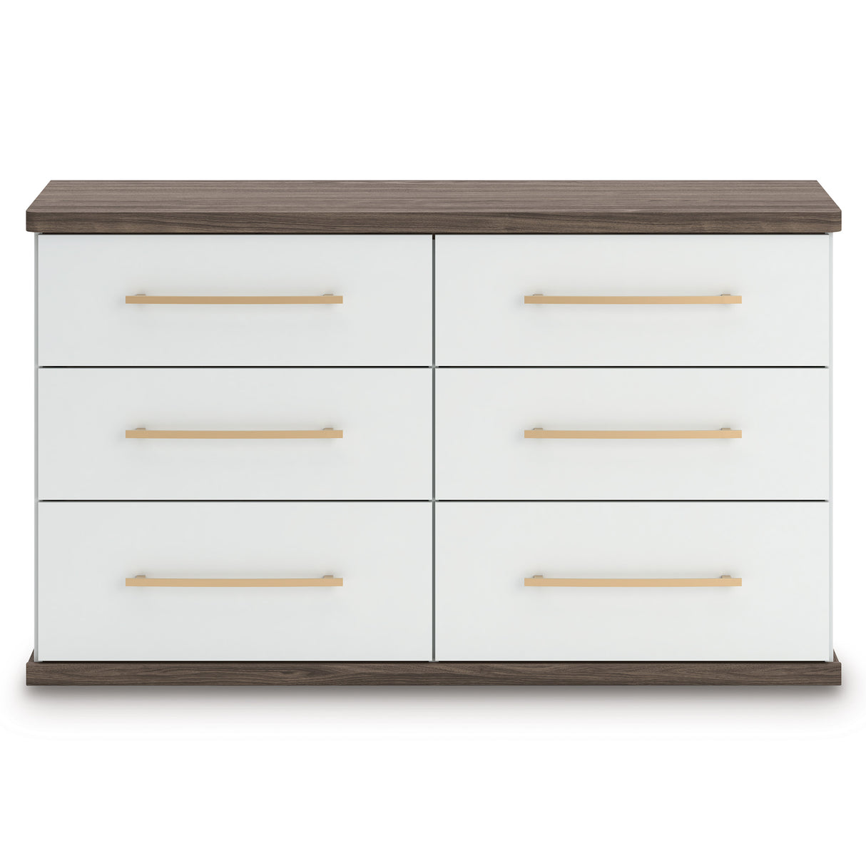 Kendanport Brown/White Upholstered Bedroom Set from Ashley - Luna Furniture