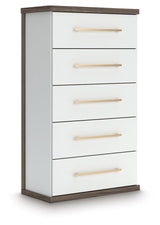 Kendanport King Upholstered Bed, Dresser, Mirror and Chest from Ashley - Luna Furniture