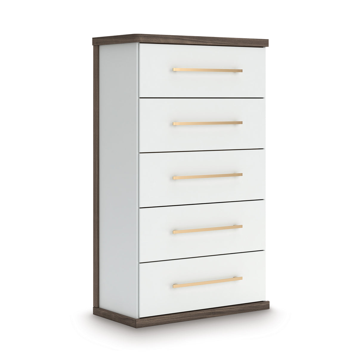 Kendanport Brown/White Upholstered Bedroom Set from Ashley - Luna Furniture