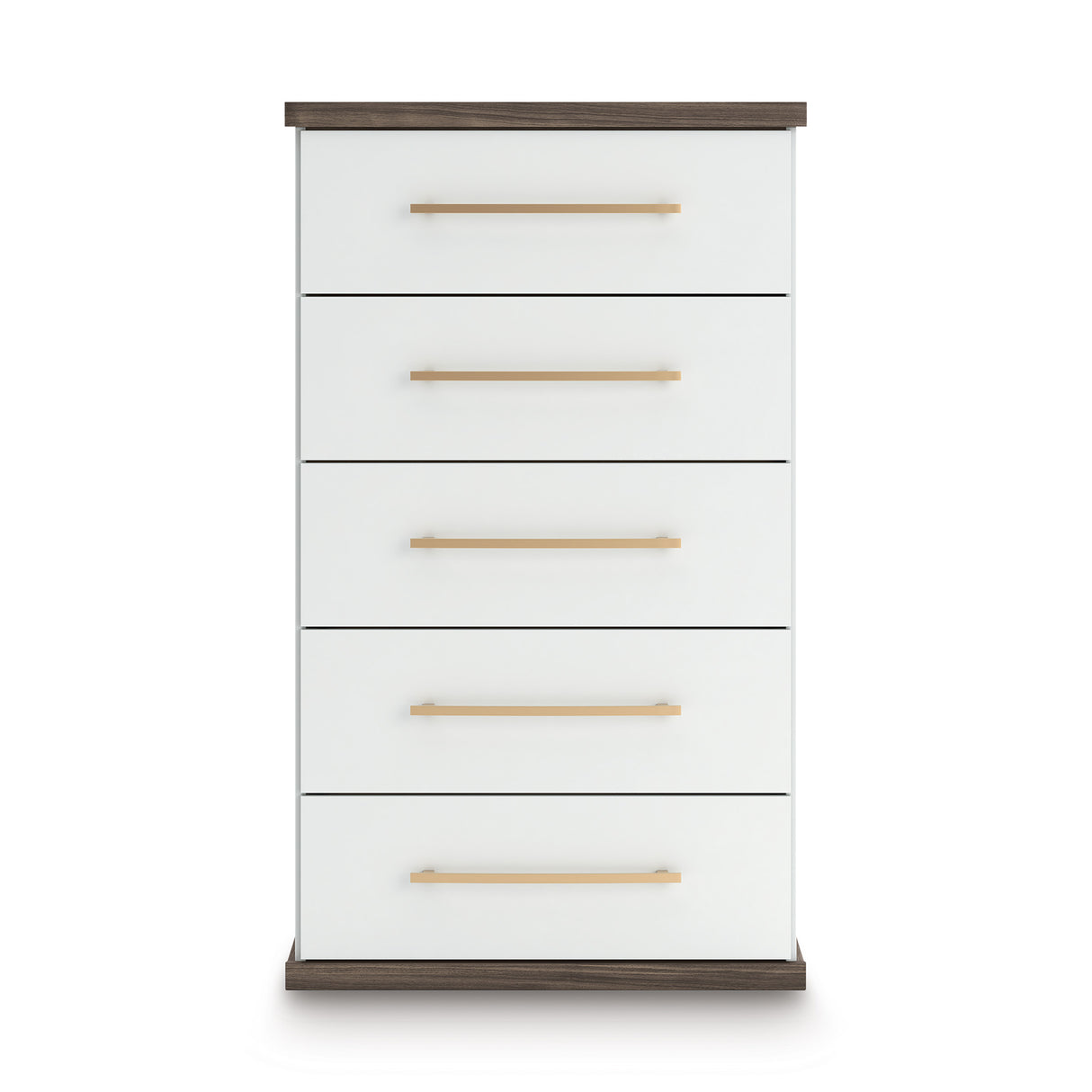 Kendanport Brown/White Upholstered Bedroom Set from Ashley - Luna Furniture