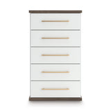 Kendanport Brown/White Upholstered Bedroom Set from Ashley - Luna Furniture