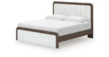 Kendanport King Platform Bed, Dresser, Mirror and Nightstand from Ashley Furniture - Luna Furniture