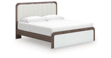 Kendanport King Platform Bed, Dresser, Mirror and Nightstand from Ashley Furniture - Luna Furniture