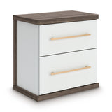 Kendanport Brown/White Upholstered Bedroom Set from Ashley - Luna Furniture