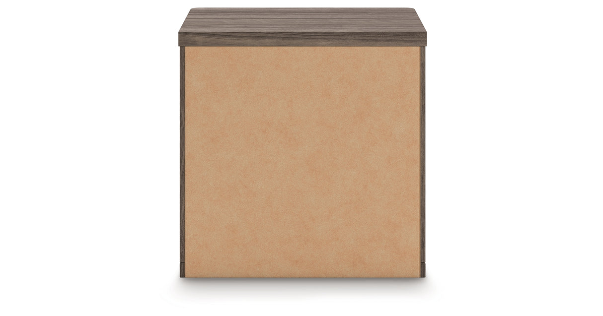 Kendanport Brown/White Nightstand from Ashley - Luna Furniture