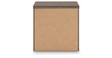 Kendanport Brown/White Nightstand from Ashley - Luna Furniture