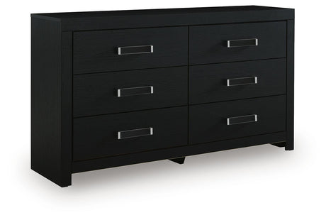 Maeling Black Dresser from Ashley - Luna Furniture