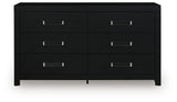 Maeling Black Dresser from Ashley - Luna Furniture