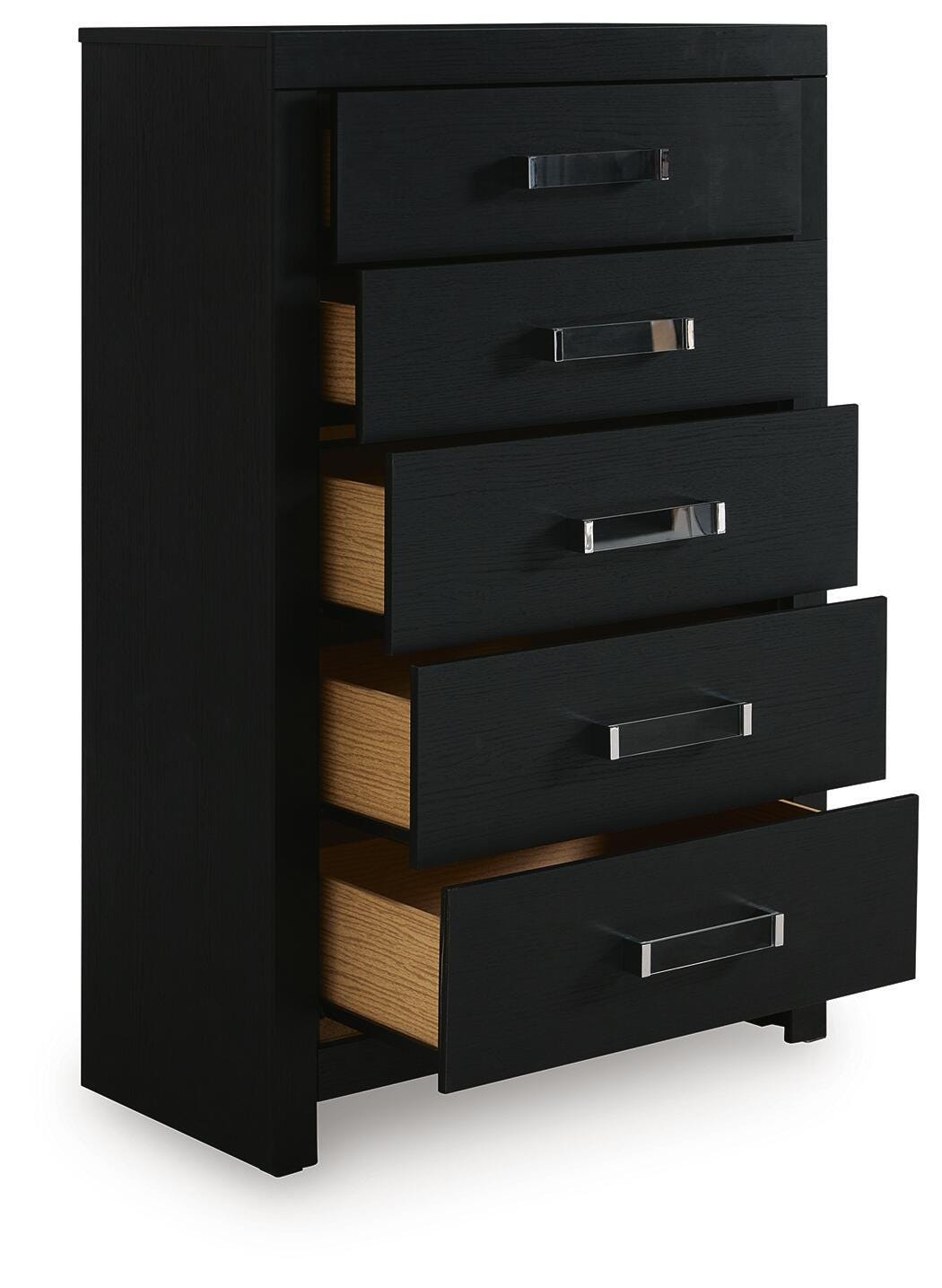 Maeling Black Chest of Drawers from Ashley - Luna Furniture