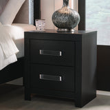 Maeling Black Nightstand from Ashley - Luna Furniture