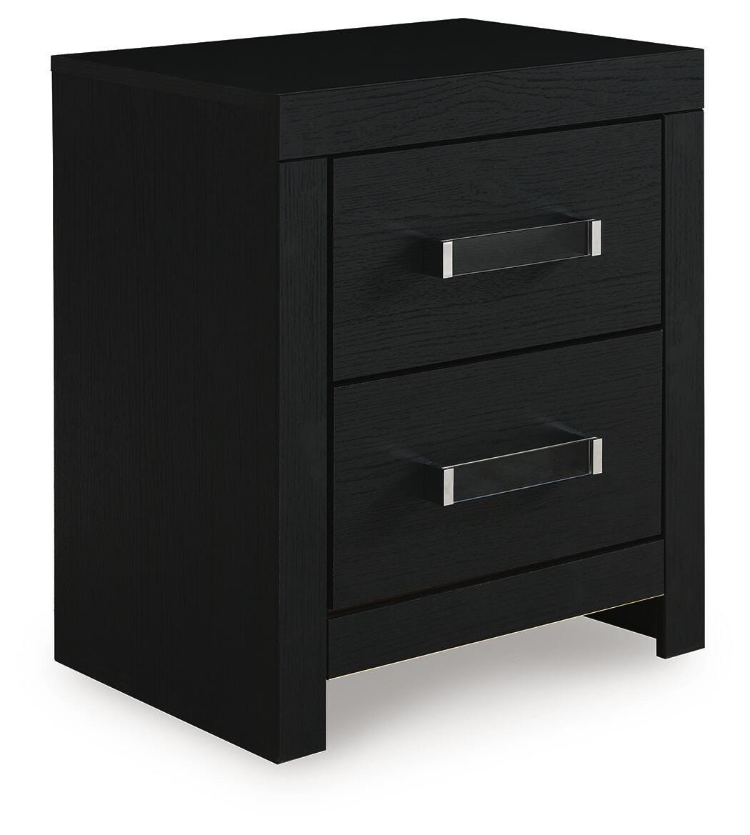 Maeling Queen Upholstered Panel Bed, Dresser and Nightstand from Ashley - Luna Furniture