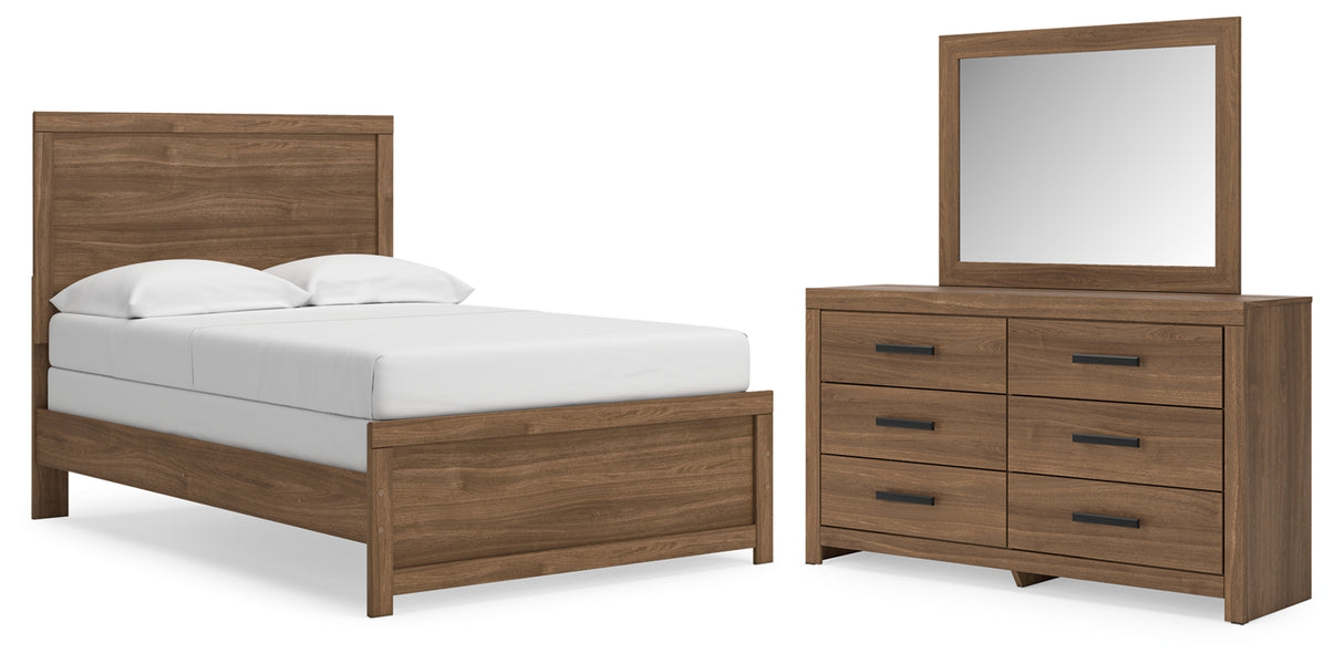 Broachmyn Auburn Full Panel Bed, Dresser and Mirror from Ashley Furniture - Luna Furniture