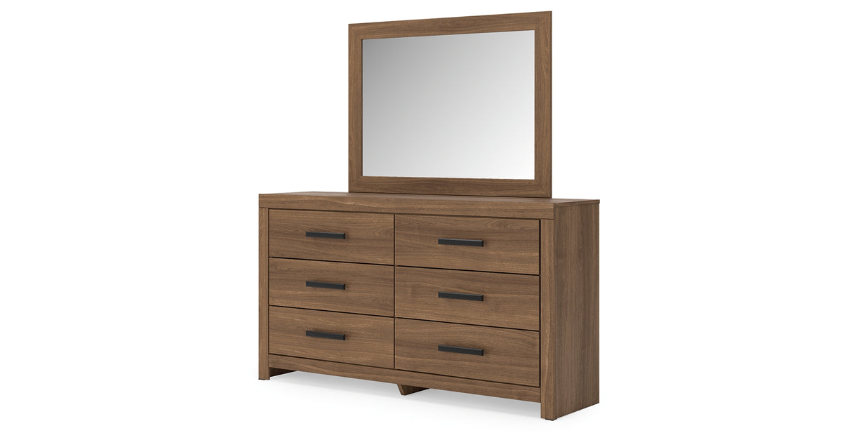 Broachmyn Auburn Full Panel Bed, Dresser and Mirror from Ashley Furniture - Luna Furniture