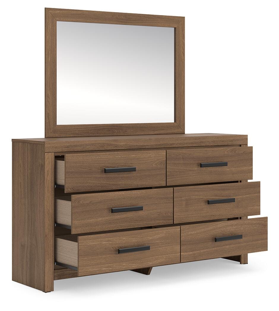 Broachmyn Auburn Full Panel Bed, Dresser and Mirror from Ashley Furniture - Luna Furniture