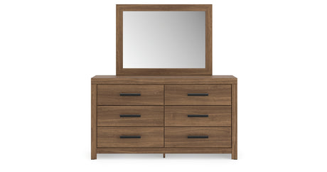 Broachmyn Aurburn Twin Panel Bed, Dresser and Mirror from Ashley - Luna Furniture