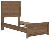 Broachmyn Aurburn Twin Panel Bed, Dresser and Mirror from Ashley Furniture - Luna Furniture