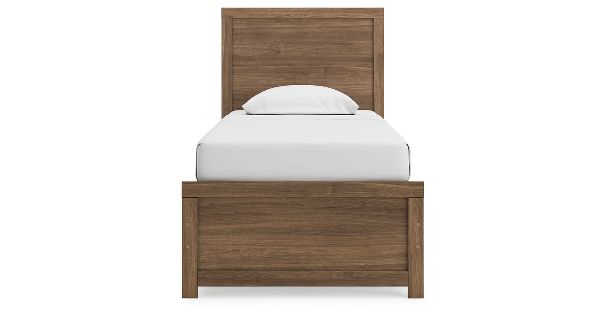 Broachmyn Aurburn Twin Panel Bed, Dresser and Mirror from Ashley Furniture - Luna Furniture
