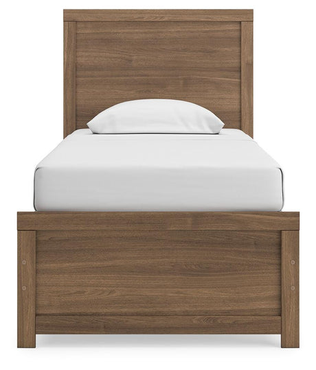 Broachmyn Aurburn Twin Panel Bed, Dresser and Mirror from Ashley Furniture - Luna Furniture