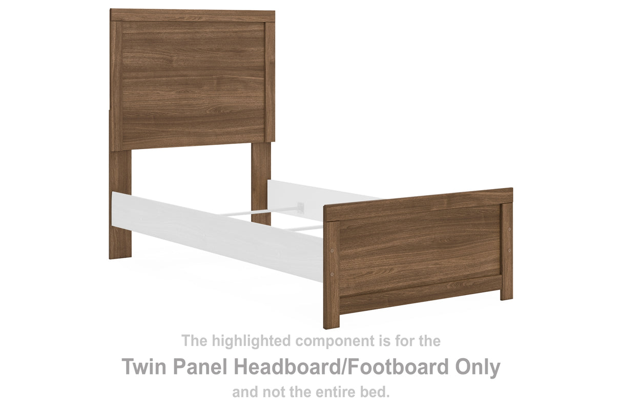 Broachmyn Auburn Twin Panel Headboard/Footboard from Ashley Furniture - Luna Furniture