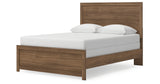 Broachmyn Brown Auburn Queen Panel Bed from Ashley Furniture - Luna Furniture