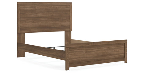 Broachmyn Auburn Queen Panel Bed, Dresser and Mirror from Ashley Furniture - Luna Furniture