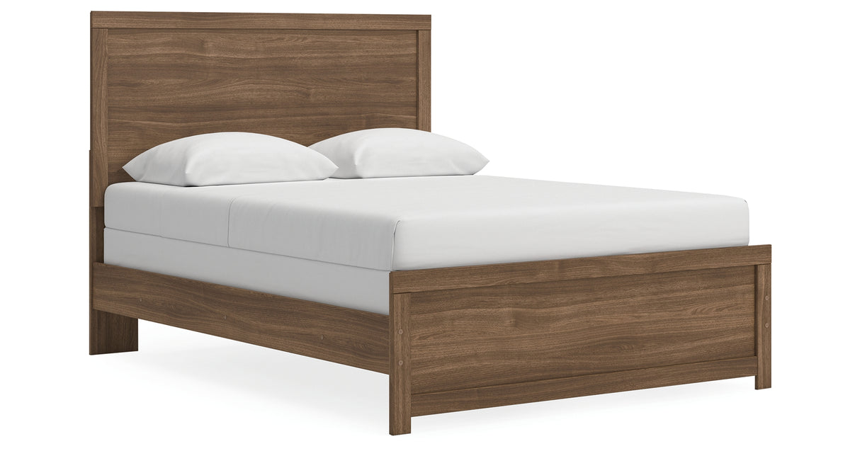 Broachmyn Brown Auburn Queen Panel Bed from Ashley Furniture - Luna Furniture