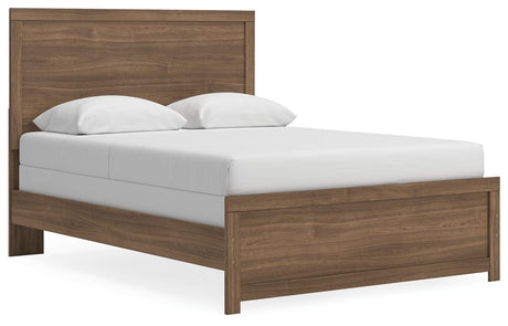 Broachmyn Auburn Queen Panel Bed, Dresser and Mirror from Ashley Furniture - Luna Furniture
