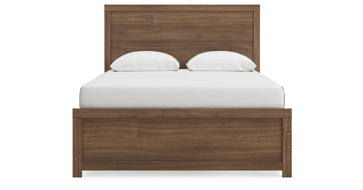 Broachmyn Auburn Queen Panel Bed, Dresser and Mirror from Ashley Furniture - Luna Furniture