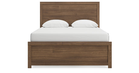 Broachmyn Auburn Queen Panel Bed, Dresser and Mirror from Ashley Furniture - Luna Furniture
