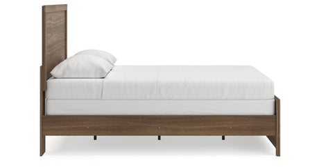 Broachmyn Brown Auburn Queen Panel Bed from Ashley Furniture - Luna Furniture