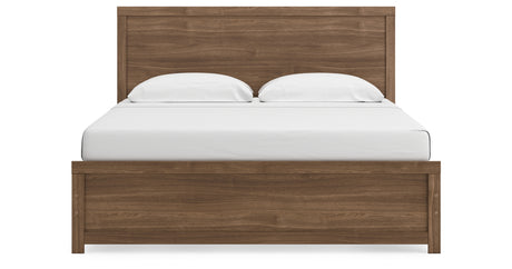 Broachmyn Brown Auburn King Panel Bed from Ashley Furniture - Luna Furniture