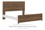 Broachmyn Auburn King Panel Headboard/Footboard from Ashley Furniture - Luna Furniture